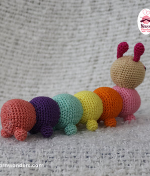 Crawly The Caterpillar_ Beige