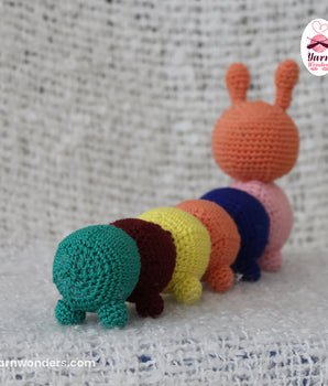 Crawly The Caterpillar_ Peach