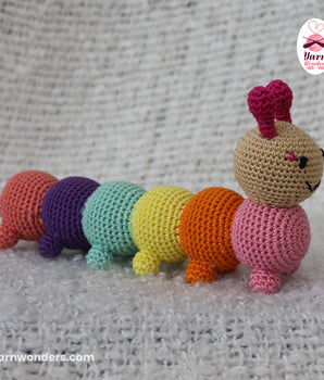 Crawly The Caterpillar_ Beige