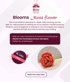 Blooms - Rose flower  _ Pre Recorded Course