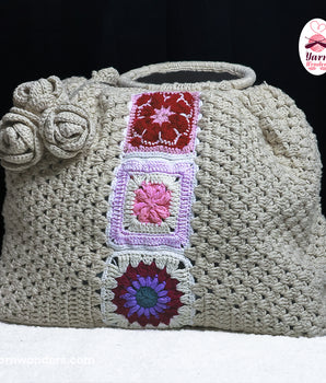 Granny Square Statement Bag