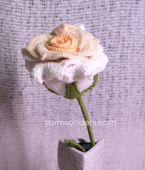Big Thai Rose_ Crochet Flower