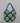 Sunflower Granny square Crochet bag - Blue colour. (with half white)