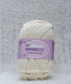 Cotton Plus Yarn by Vardhman - 16 ply - CKL001