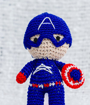 Crochet Captain America