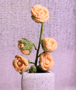 Crochet Small Rose _ Crochet Flower