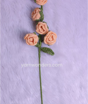 Crochet Small Rose _ Crochet Flower