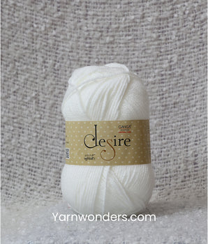 Acrylic Yarn by Ganga _ Acrylic Desire_ 4 ply _ DSR007