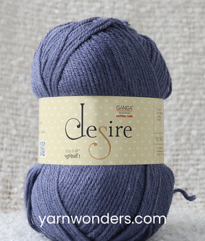 Acrylic Yarn by Ganga _ Acrylic Desire_ 4 ply _ DSR029