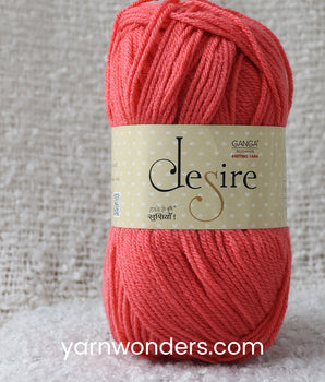 Acrylic Yarn by Ganga _ Acrylic Desire_ 4 ply _ DSR034