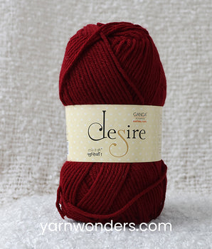 Acrylic Yarn by Ganga _ Acrylic Desire_ 4 ply _ DSR039