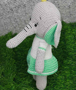 Crochet Dress Up Elephant