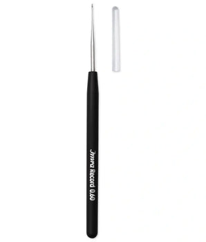 Crochet Hooks For thread Soft Handle Steel Silver col_ prym _ 0.60mm