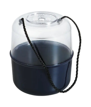 Ball of wool holder with transparent lid plastic dark violet_ Prym