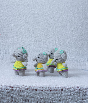 Crochet Dancing Elephant