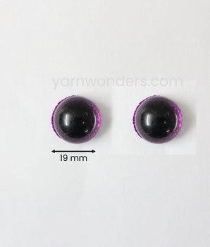 Glossy Eyes No 8 (19mm)