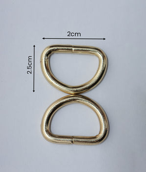 D-Rings Gold _ No 25