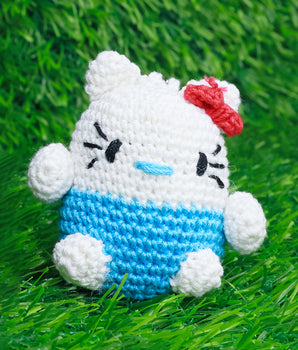 Hello Kitty Keychain - Blue