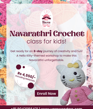 Navarathri Kids Crochet Workshop_ 23rd September