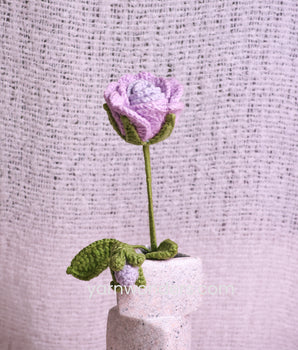 Memorial Rose _ Crochet Flower