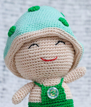 Crochet Mushroom man