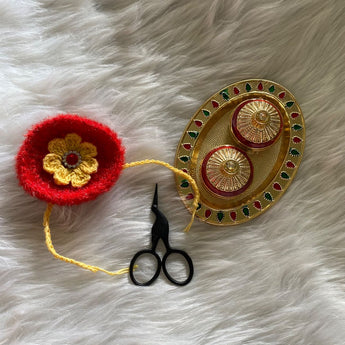 Rakhi-Handcrafted crochet
