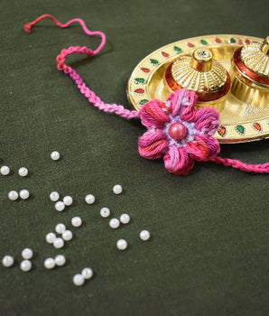 Rakhi-Handcrafted crochet