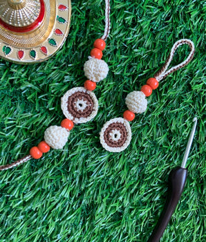 Rakhi - Handcrafted crochet  