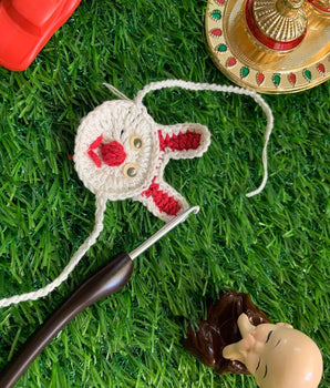 Rakhi-Handcrafted crochet
