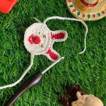Rakhi-Handcrafted crochet