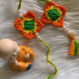 Rakhi-Handcrafted crochet