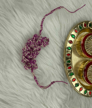 Rakhi - Handcrafted crochet  