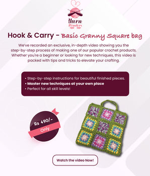 Hook & Carry - Basic Granny square _ Pre Recorded Course