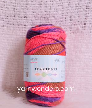 Acrowools Spectrum Yarn -100% Acrylic Supersoft Knitting Wool Ball_ SPT010