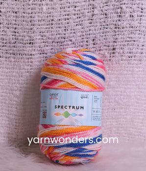 Acrowools Spectrum Yarn -100% Acrylic Supersoft Knitting Wool Ball_ SPT020