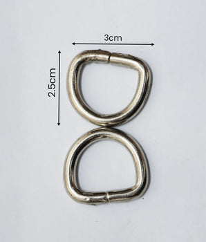 D-Rings Silver _ No 23