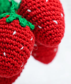 Strawberry Keychain