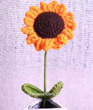 Sunflower _ Crochet Flower