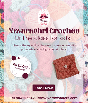 Navarathri Kids Crochet Workshop Online_ 23rd September