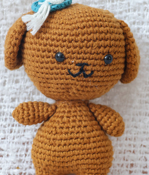 Crochet Brown Under Dog